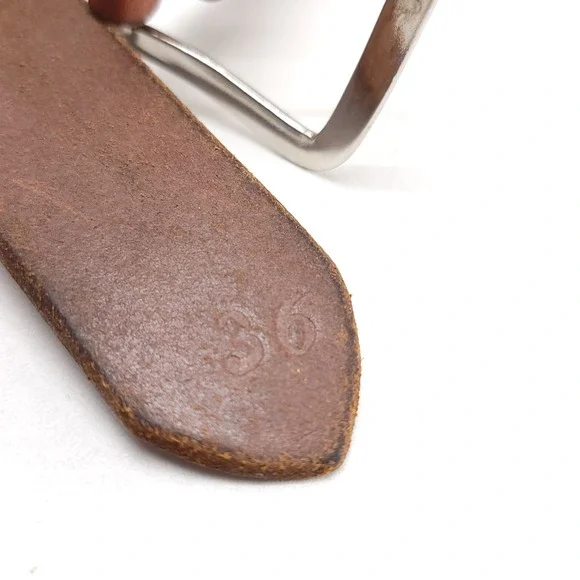 Vintage George Lawrence Co.Ammunition Leather Belt .38 Cal Size 36